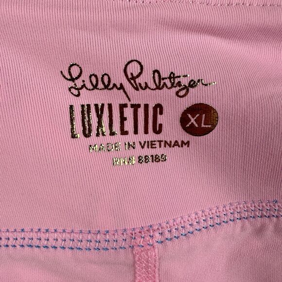 Lilly Pulitzer Luxletic Maryana Skort Skirt Womens XL Floral Cumulus Blue Pink - Picture 10 of 10